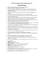 MTH103 EXAM SUMMARY.pdf